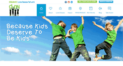 Desktop Screenshot of childrenslymenetwork.org